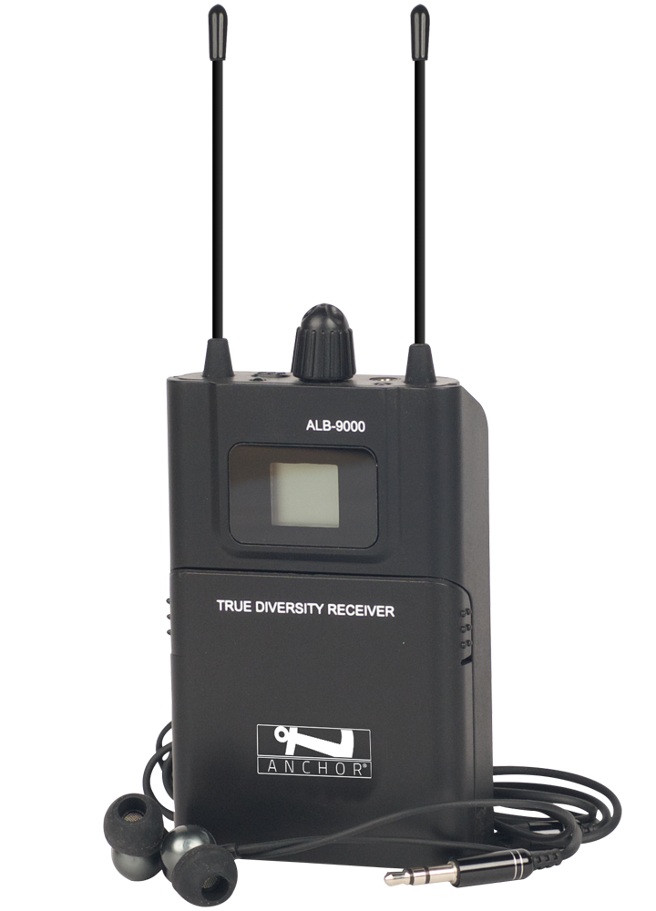 ALB-9000 | Assistive Listening Belt Pack Receiver