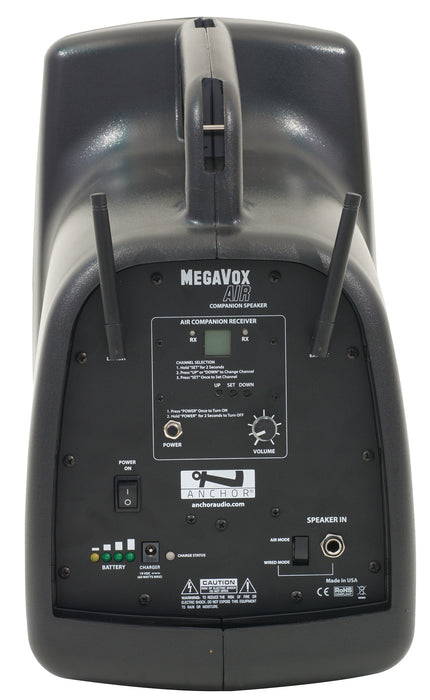 MegaVox AIR X4 | MEGA-DP4-AIR | MegaVox Deluxe AIR Package 4   *SAVE10 coupon eligible